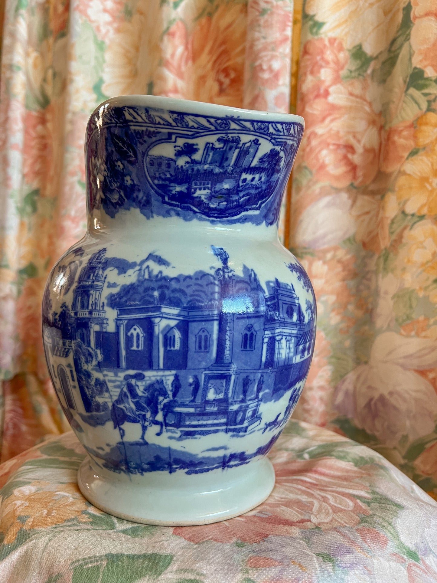 Antique Victoria Ware Ironstone pitcher jug.