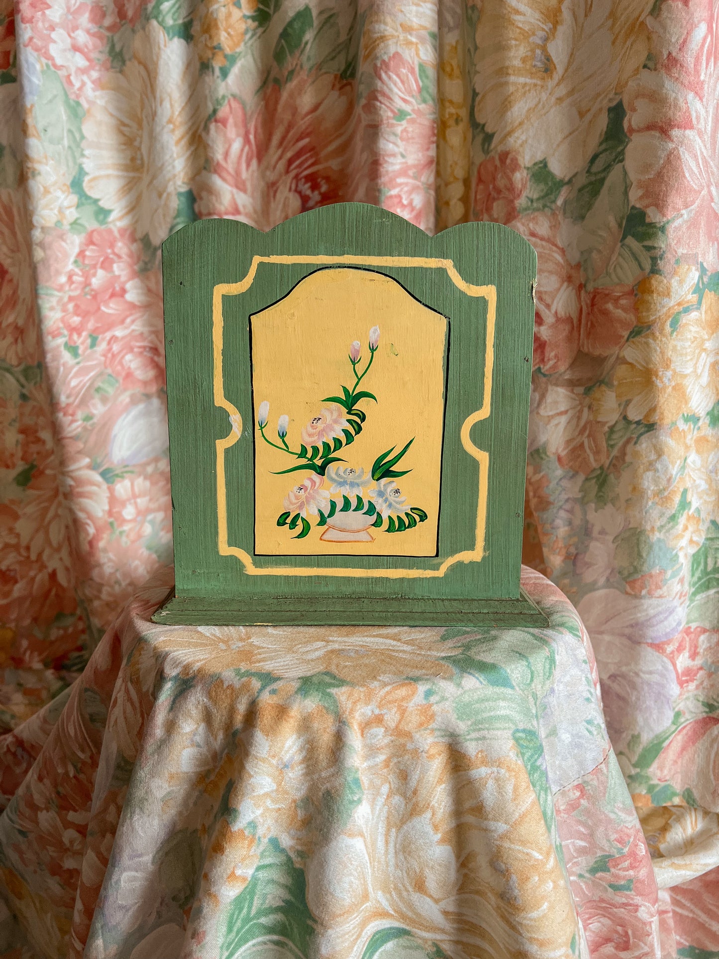 Vintage wall hanging letter box.