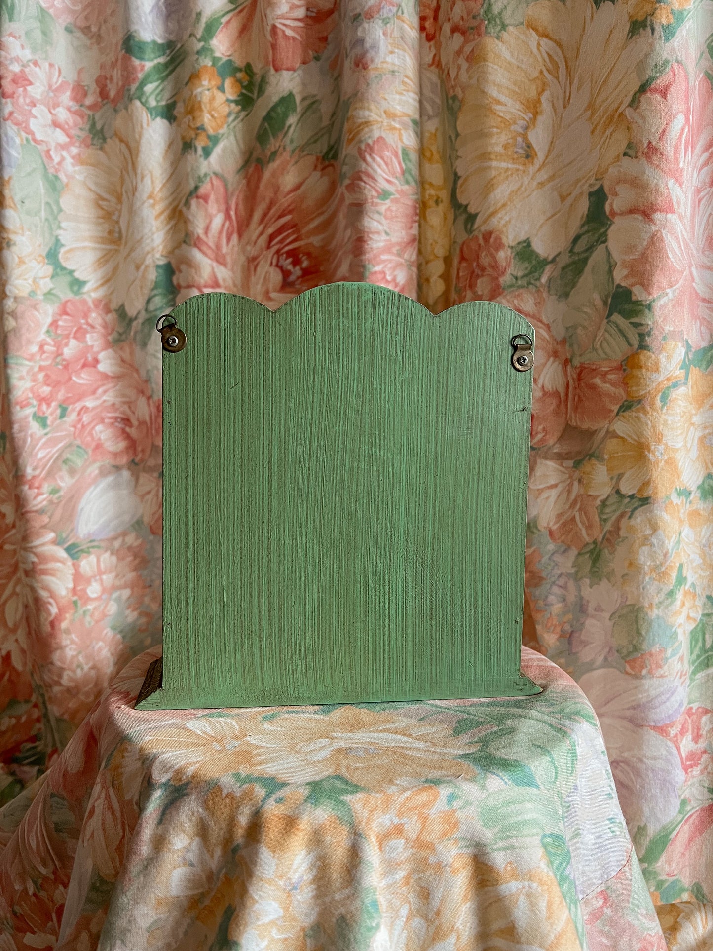 Vintage wall hanging letter box.