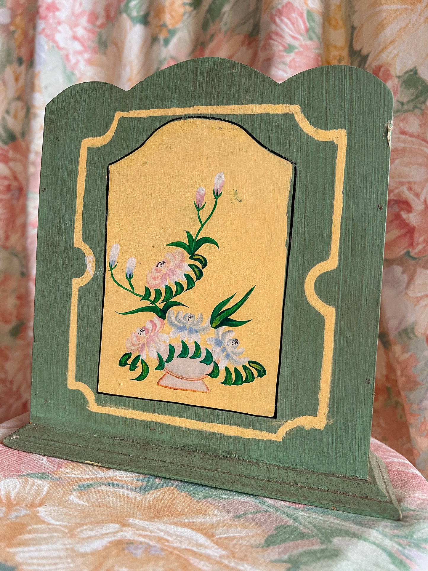 Vintage wall hanging letter box.