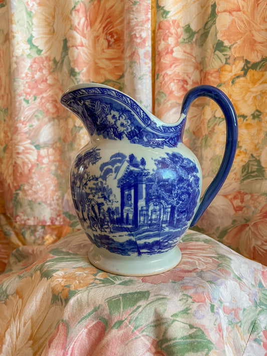 Antique Victoria Ware Ironstone pitcher jug.